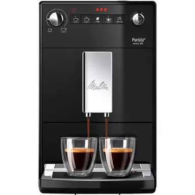 Melitta Purista F230-102 300 Series, Fully Automatic Bean To Cup Coffee Machine, Black