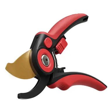 FLORA GUARD Schwerlast-Bypass-Gartenscheren, Garten-Scheren mit ergonomischem Griff, ideal für das Beschneiden von Hecke, Sträuchern und Zweigen