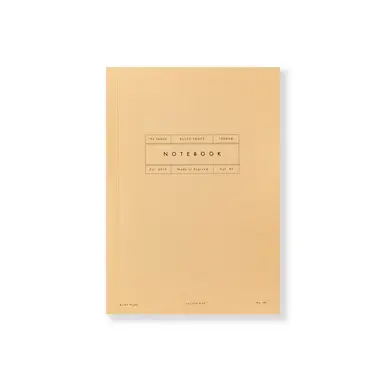 Katie Leamon A5  Notebook Lined Paper 100GSM Mustard
