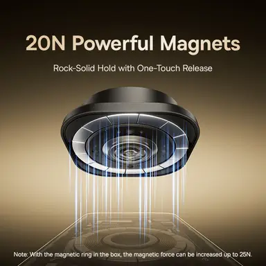 BASEUS PrimeTrip C03s Magnetic Car Mount (Stick-on Type, Cosmic Black)