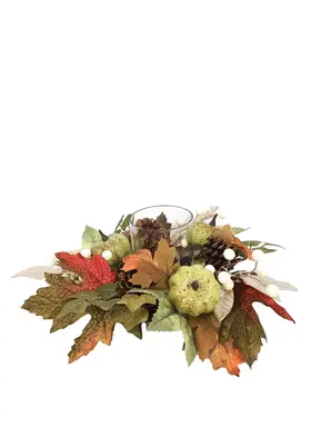 Daisy Darcy 35cm Autumn Pumpkin Candle Holder