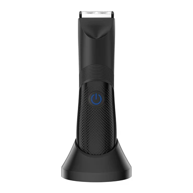 Sparoma Body Hair Trimmer– IPX7 Waterproof, Ceramic Blades, Type-C Rechargeable, 5000RPM Powerful Motor, Adjustable Comb, RFCD-8106, Black