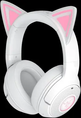 Kraken Kitty V2 BT Casque gaming sans fil - Blanc