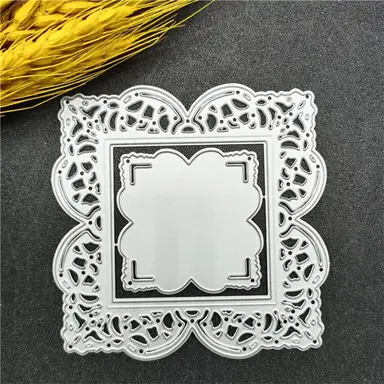 Background Border Metal Cutting Dies Cut Mold Scrapbook Paper Craft Knife Mould Blade Punch Embossing Stencils Template