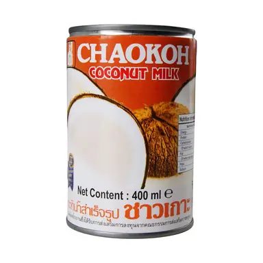 Chaokoh Coconut Milk Tinned 400ml