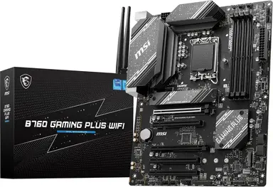MSI Intel B760 GAMING PLUS WIFI LGA 1700 M.2 DDR5 ATX Motherboard