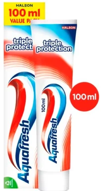Aquafresh Tandpasta - Drievoudige Bescherming 100ml