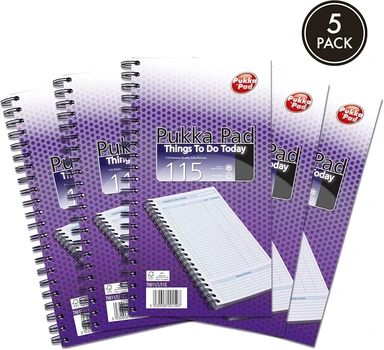 Pukka Pads Things To Do Today Pad, Pack of 5