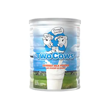 Two Cows Magere Melkpoeder 1000g (Voor 2+ Jaar)