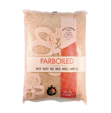 Mali Flower parboilde rijst 4,5 kg