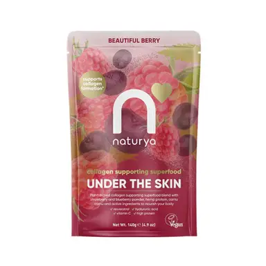 Naturya Beautiful Berry Superfood Daily Wellness Support Powder Blend - 140g