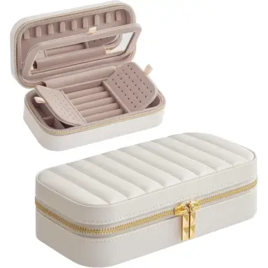 SONGMICS HOME Jewelry Box, 20.5x11.2x6cm
