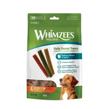 WHIMZEES Lot de 7 bâtons friandises dentaires - 420 g