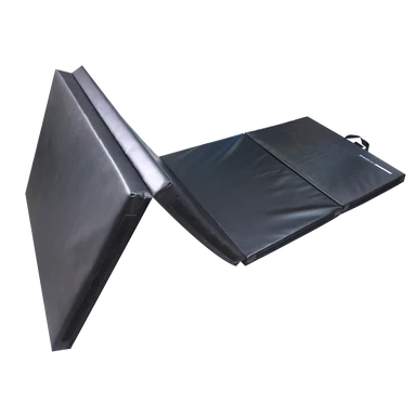 4-fach faltbare Fitness-Matte Größe: 61*183cm Vielseitige faltbare, reißfeste Trainingsmatte für Aerobic, Fitness, Gymnastik und Balance-Übungen im Fitnessstudio