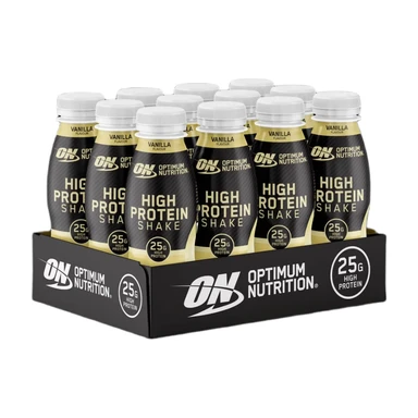 Optimum Nutrition High Protein shake vanille 3960 ml (12 flessen)
