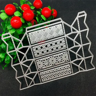 Metal die-cut patterns, artistic metal templates, suitable for card making, DIY scrapbooking, paper crafts, and lace embossing.