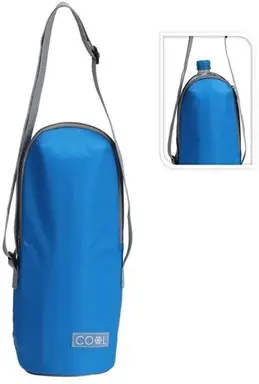 Koeltas voor Fles Blauw