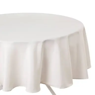 Home & Styling Nappe antitache ivoire - Diamètre 180 cm