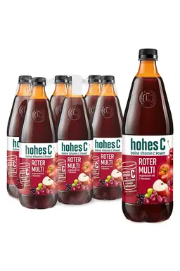 High C Roter Multivitaminsaft 6x1L