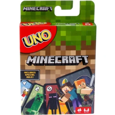 Jeu de Cartes UNO Édition Minecraf