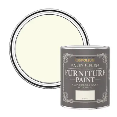 RUST-OLEUM SATIN FURNITURE PAINT SHORTBREAD 750ML