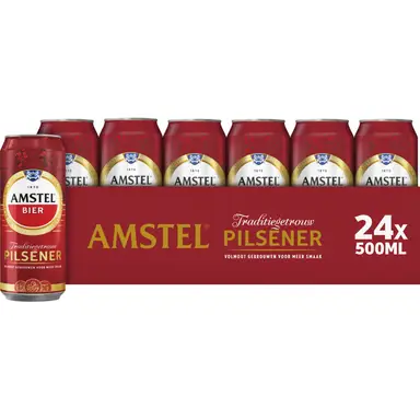Amstel Beer - 24 x 500 ml