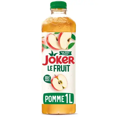 JOKER Jus de pomme sans sucres ajoutés 1L