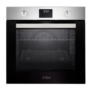 CDA SG121SS Built-In Single Gas Fan Oven 70L - Stainless Steel - A Rated