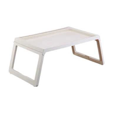 ochama Opvouwbare Laptoptafel, Bedtafel, Schootbureau, Ontbijt, Lezen, Studeren Opklapbaar Bedtafeltje