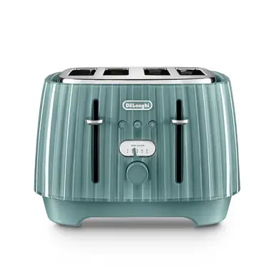 De’Longhi Ballerina 4 Slice Toaster, Green, CTD4003.GR