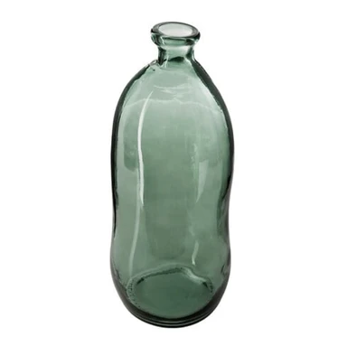 Atmosphera Bouteille en verre recyclable kaki H73