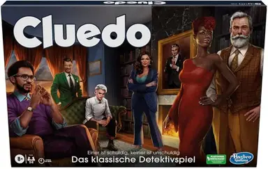 Hasbro Gaming Cluedo Board Game for Children Ages 8 and Up, Redesigned Cluedo Game for 2-6 Players, Detective and Puzzle Game
