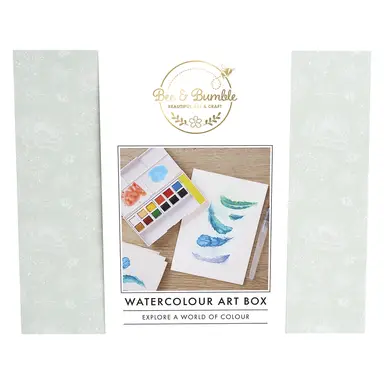 Bee and Bumble Watercolour Art Box Set