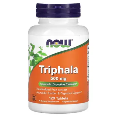 NOW Foods Triphala, 500mg - 120 Tablets