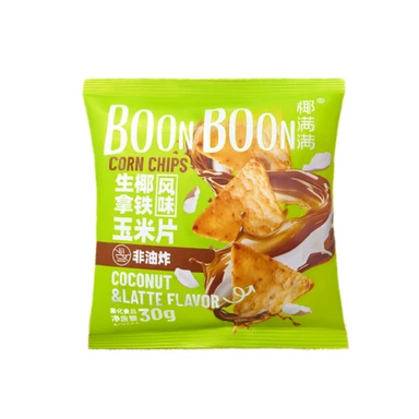 BoonBoon Kokosnuss-Latte-Geschmack Popcorn 30g