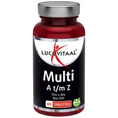 Lucovitaal Multi+ Vitaminen A-Z 60 stuks