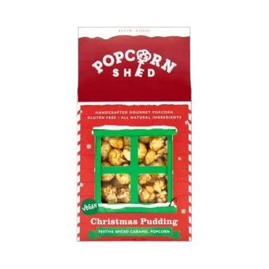 Popcorn Shed Christmas Pudding Popcorn Shed 80g