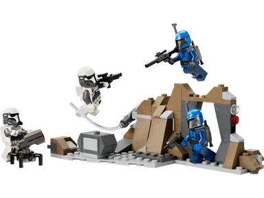 LEGO Star Wars 75373 De Mandalorian Overval op Mandalore Battle Pack Set