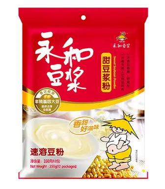 YONHO Süße Sojamilchpulver (12 Päckchen) 350g