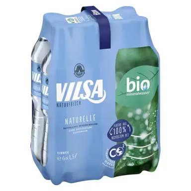 VILSA Still Natürliches Mineralwasser 6 x 1,5 L