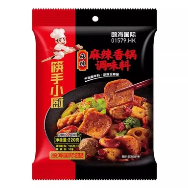 Haidilao Spicy Stir-Fry Hot Pot Seasoning Mix， 220g