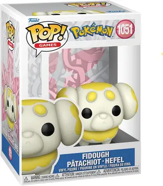 Funko POP! Vinyl Pokémon Fidough Actiefiguur - No. 1051, 9 cm