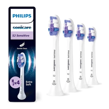 Philips Sonicare S2 Sensitive HX6056/87 Original Ersatzbürsten Weiß 6er-Pack