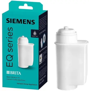 Siemens Brita Intenza Wasserfilter TZ70003 (Entkalkung, Reduziert Geruchs- und Geschmacksbeeinträchtigende Stoffe, Für EQ Serie, Suppresso Serie und Einbauvollautomaten), Weiß, 1 Stück (1 Packung)