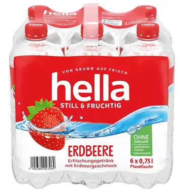 hella Erdbeere 6x0,75L
