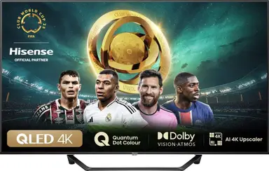 Hisense QLED Smart TV 55A79NQ, 55 Zoll (139,7 cm), 350 cd/m², 60 Hz, HDR10, HDR10+, Dolby Vision, Game Mode Plus, UHD AI Upscaler