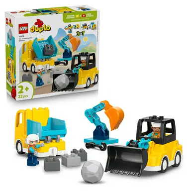 LEGO DUPLO Town 10475 3 in 1 Construction Vehicles