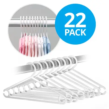 LaLoona Baby Kleiderbügel Set - Weiß