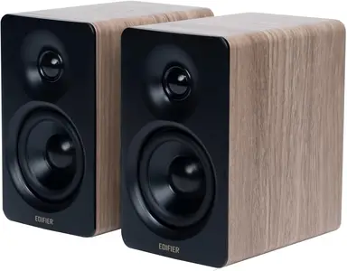 Edifier M60, haut-parleur multimédia Bluetooth 5.3, 66 W (RMS), audio Hi-Res et audio Hi-Res sans fil, LDAC, 3" médium-basse et 1" aiguilleur, entrées USB-C et AUX, haut-parleur de bureau compact