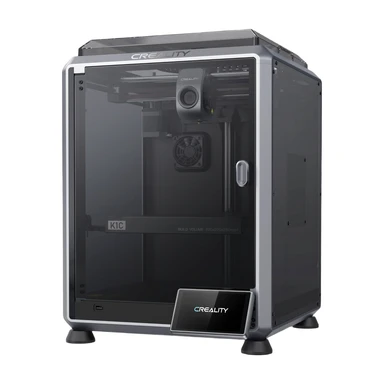 Creality K1C 2025 3D Printer, 600mm/s Max Speed & 20000mm/s² Acceleration, Clog-Free Extruder & Tri-Metal Nozzle, AI Camera (Spaghetti Detection), Auto Calibration, 220×220×250mm Build Volume, PEI Flexible Plate, ≤45dB Silent Mode, 1-Year Free Creality Cloud Premium